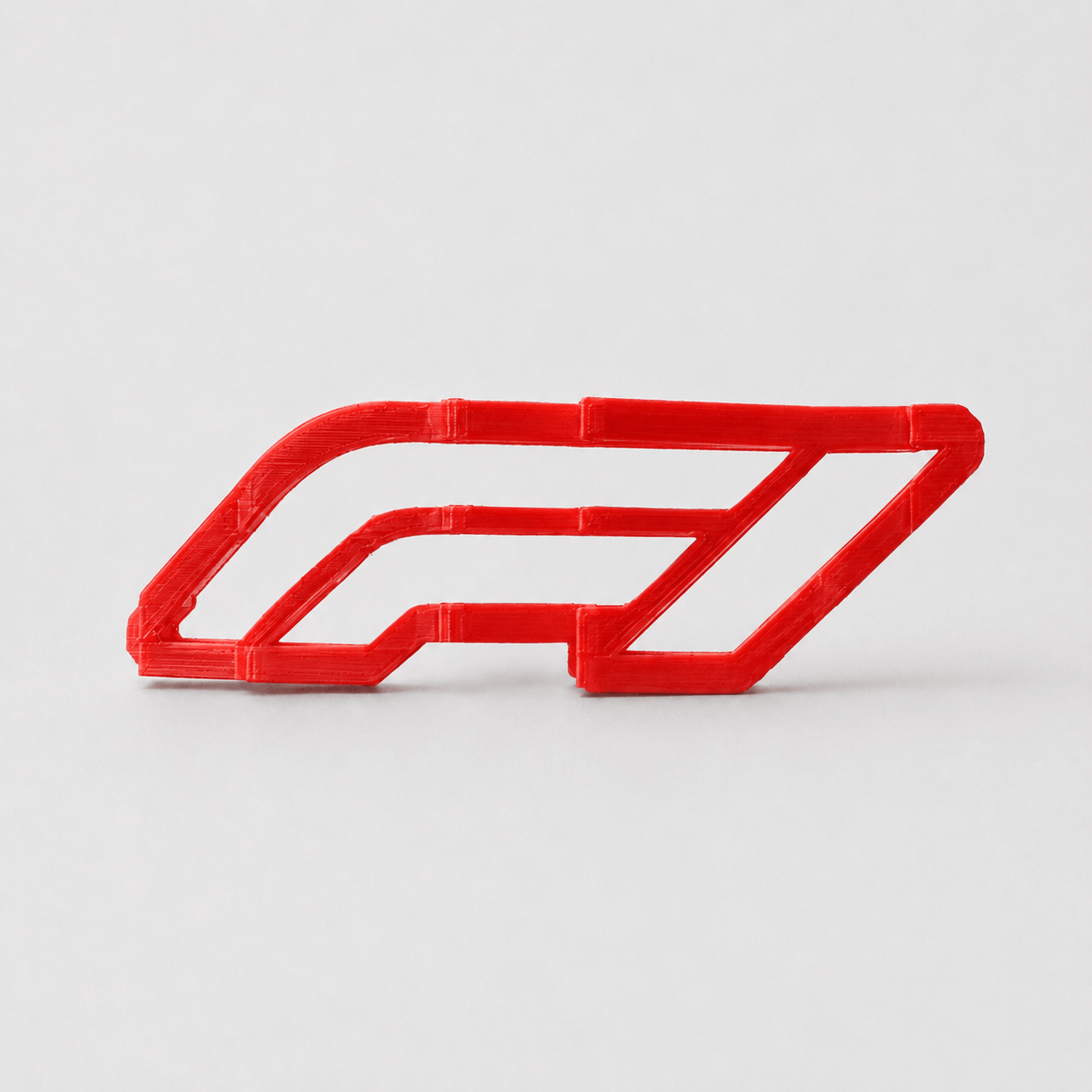 3D Printed F1 Car Optical Illusion